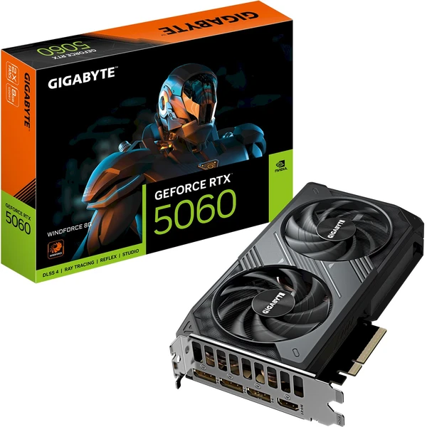 GIGABYTE NVIDIA GeForce RTX 5060 WINDFORCE 8G - Grafické karty - Obrázek 214F000O01