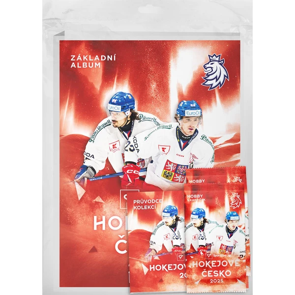 Hokejové karty SportZoo Hokejové Česko 2025 - Startovací balíček - Hokejové karty - Hlavní obrázek