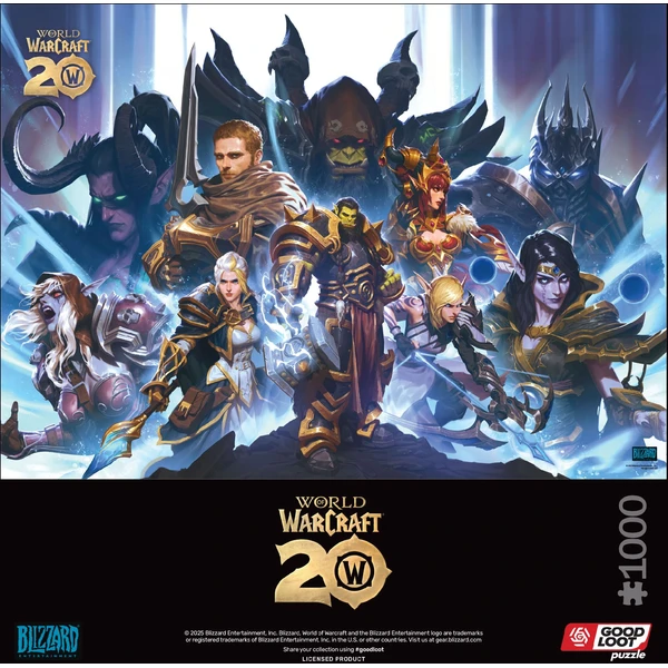 Puzzle Gaming: World of Warcraft 20th Anniversary (1000) - Puzzle - Obrázek 23QE000N01