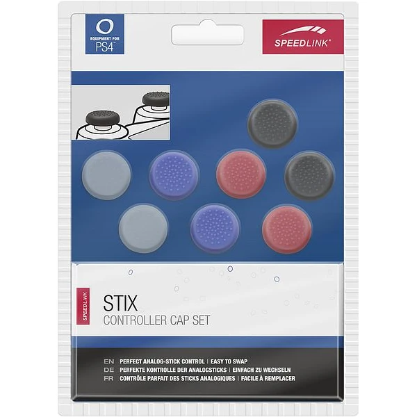 SpeedLink Stix PS4 Controller Cap Set (SL-4524-MTCL) - Vychytávky - Obrázek 279H100201