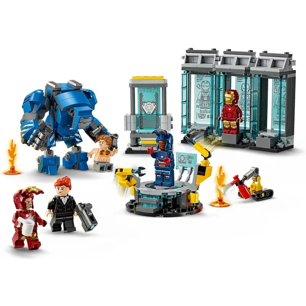LEGO Marvel 76315 Iron Man a jeho laboratoř: Síň brnění - LEGO - Obrázek 287G000N01