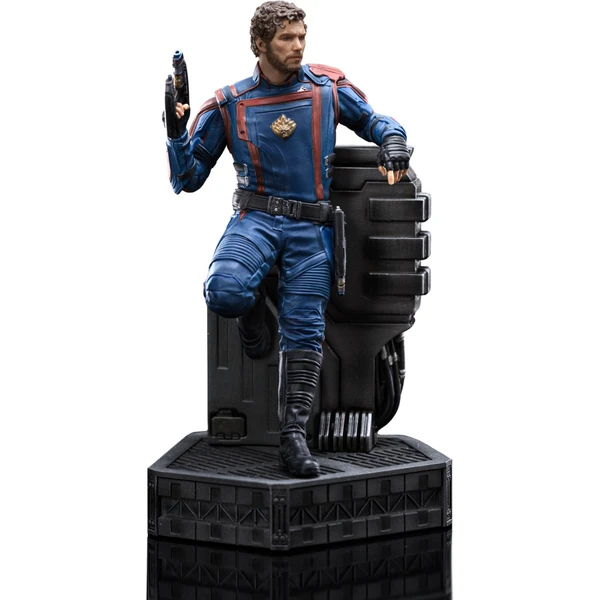 Soška Iron Studios Art Scale 1/10 Marvel: Guardians of the Galaxy 3 - Star-Lord 19,8 cm - Sochy a sošky - Obrázek 28RA000J01