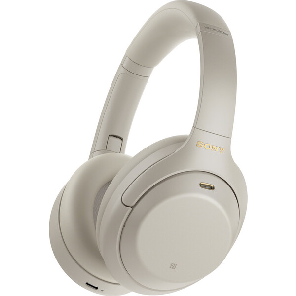 Levně Sony WH-1000XM4 bezdrátová sluchátka stříbrná
