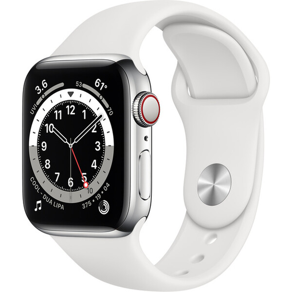 Levně Apple Watch Series 6 Cellular 40mm ocel