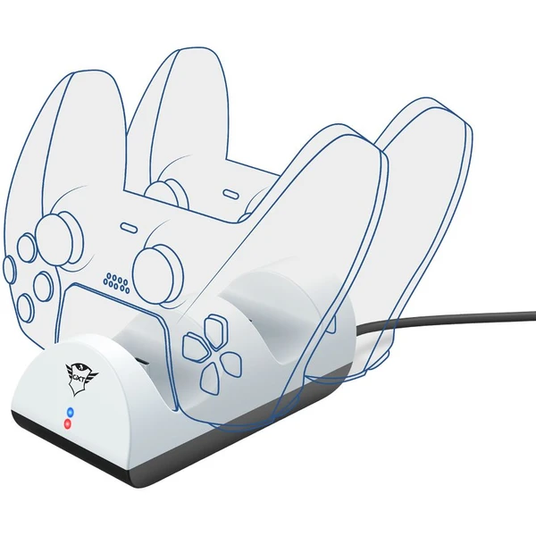 Trust GTX 254 Duo Charging Dock dokovací stanice pro PS5 - Nabíječky - Obrázek 2CG4700301