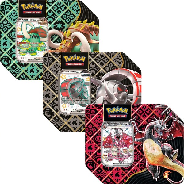 Levně Pokémon TCG: SV4.5 Paldean Fates - Premium Tin