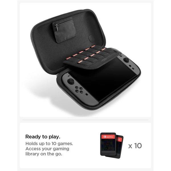 Spigen Klasden Pouch pouzdro Nintendo Switch 2 šedé - Pouzdra - Obrázek 2b8c6d589a0a4e60a7cf71e94b71f055