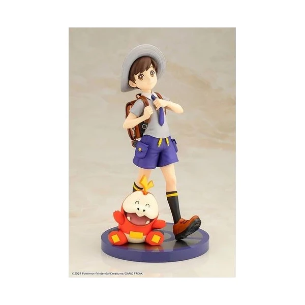 Soška Kotobukiya Pokemon - Florian & Fuecoco 20 cm - Sochy a sošky - Hlavní obrázek