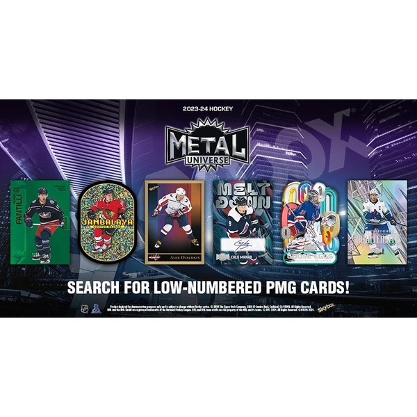 Hokejové karty 2023-24 UPPER DECK Skybox Metal Universe Hockey Hobby Box - Hokejové karty - Obrázek 30YA000L01