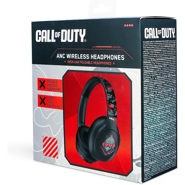OTL bezdrátová náhlavní sluchátka ANC Call of Duty Modern Warfare 3 černé - Sluchátka - Obrázek 3147000701