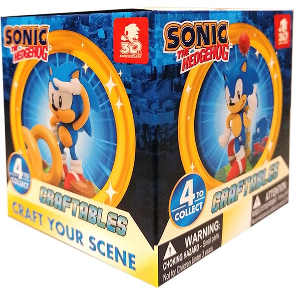 Levně Mystery figurka Sonic skládací