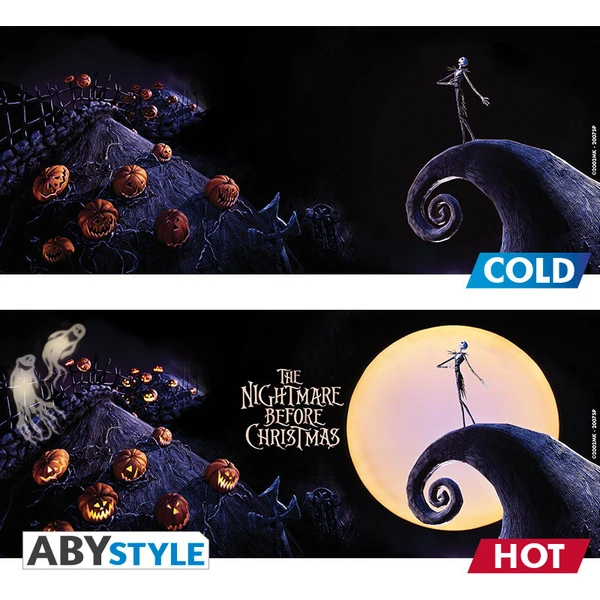 Hrnek The Nightmare Before Christmas - Jack & Moon (měnící se motiv) 460 ml - Hrnky - Obrázek 334D000L01