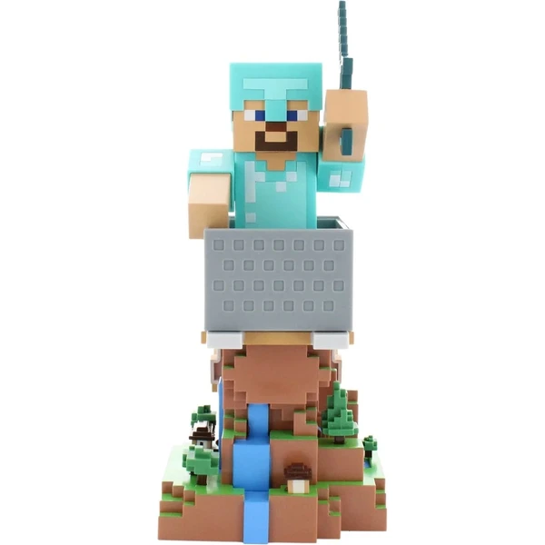 EXG Cable Guys Minecraft - Steve in Diamond Armour R.E.S.T - Figurky - Hlavní obrázek