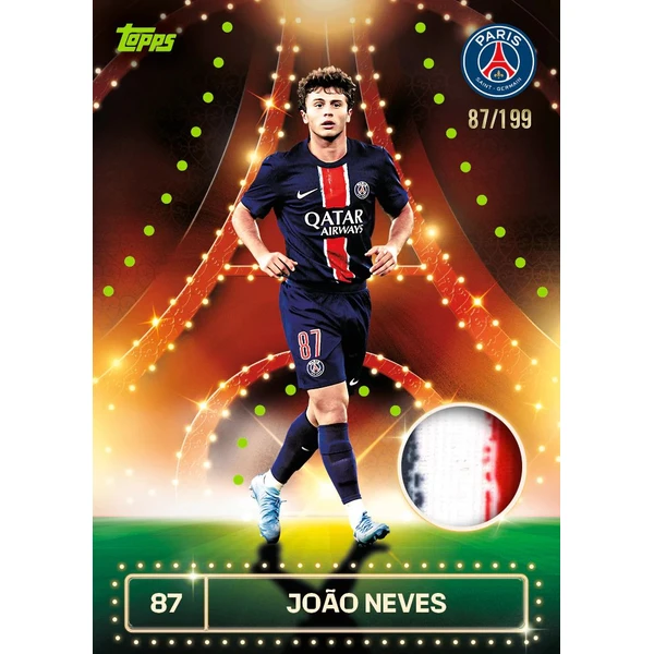 Topps fotbalové karty PSG 2024/25 Team Set - Fotbalové karty - Obrázek 34MF000J01
