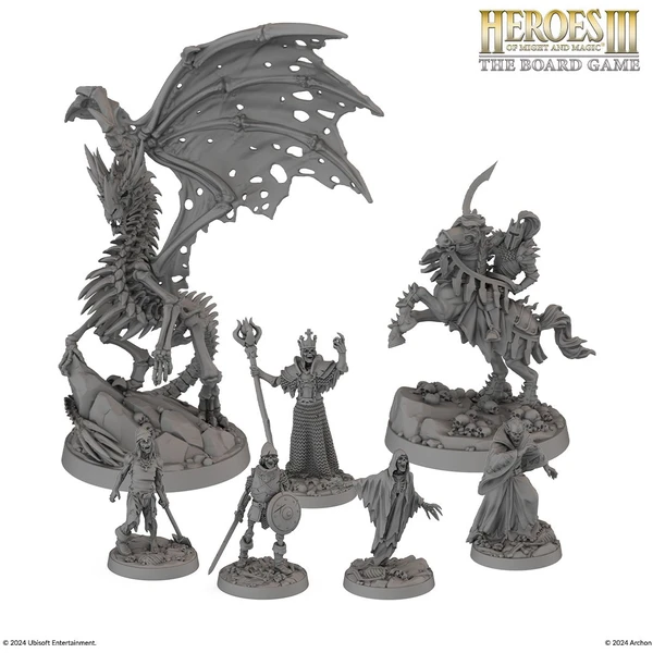 Heroes of Might and Magic III rozšíření - Miniatury základních frakcí (CZ) - Deskové hry - Obrázek 34OB000N01