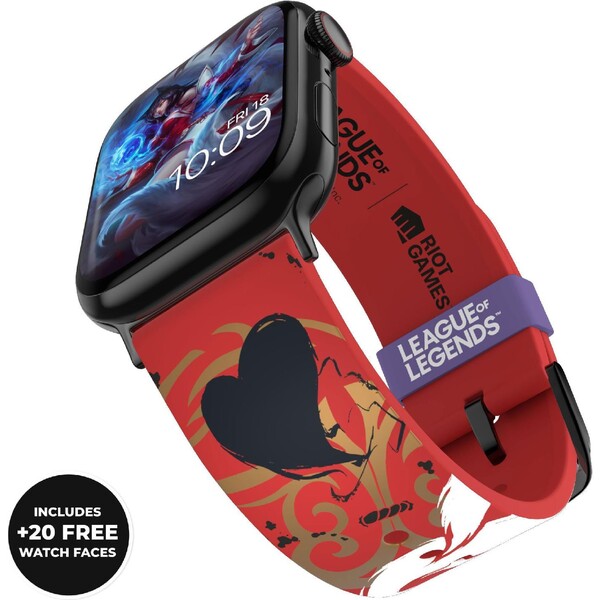Levně Moby Fox League of Legends - Ahri řemínek pro Apple Watch (38/40/42/44 mm) a chytré hodinky