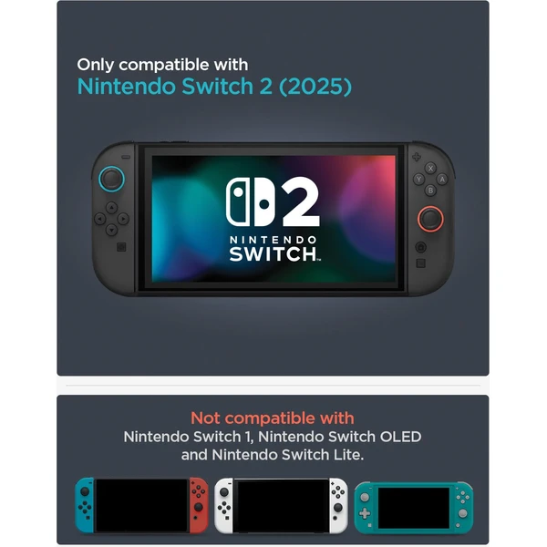 Spigen Rugged Armor pouzdro Nintendo Switch 2 matně černé - Pouzdra - Obrázek 35QF000L01