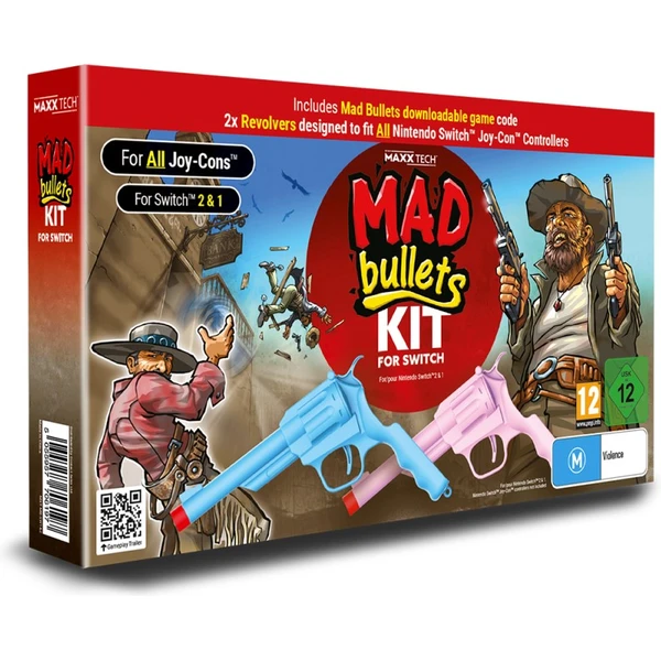 Mad Bullets Kit (Switch/Switch 2) - Konzolové příslušenství - Hlavní obrázek