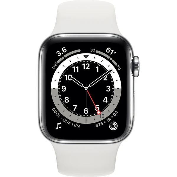 Apple Watch Series 6 Cellular 40mm ocel - Chytré hodinky - Obrázek 391HF00101
