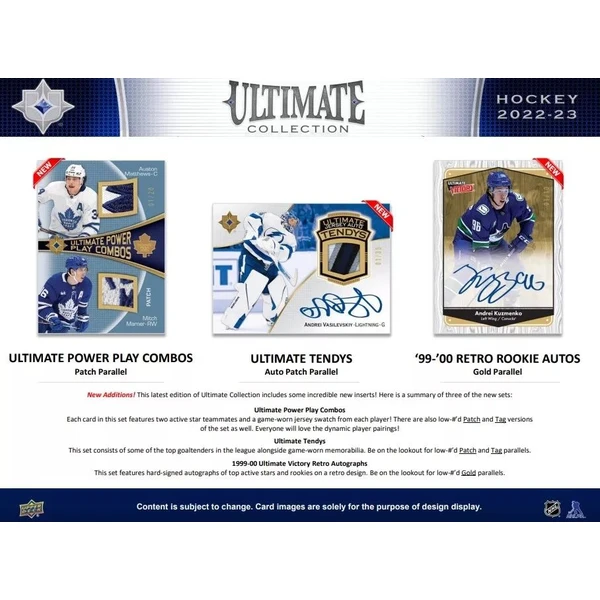 Hokejové karty 2022-23 Upper Deck Ultimate Hockey Hobby Box - Hokejové karty - Obrázek 39I4000O01