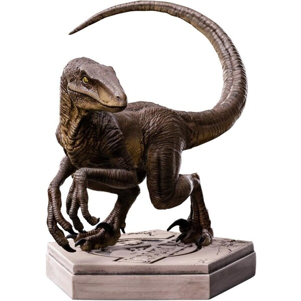 Levně Soška Iron Studios Jurassic Park Icons - Velociraptor (Version C)