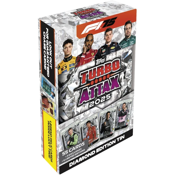 Topps Formula 1 2025 Turbo Attax - Diamond Edition Tin - Karty Formule 1 - Hlavní obrázek