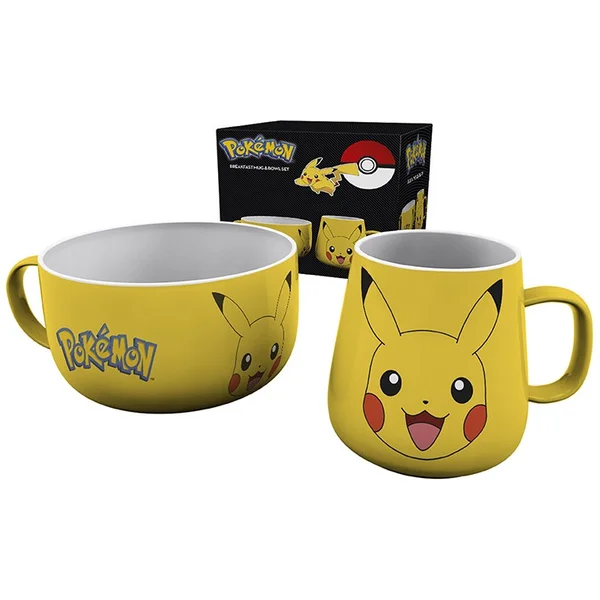 Snídaňový set Pokémon - Pikachu - Dárkové sety - Hlavní obrázek