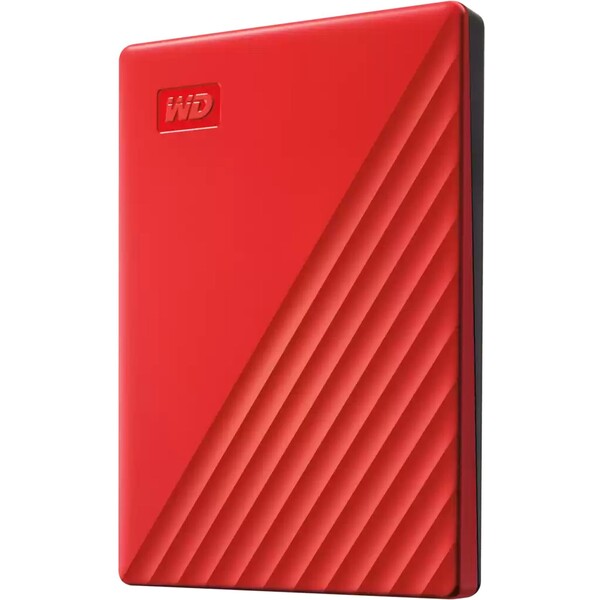 Levně WD My Passport portable 4TB USB3.0 Červený 2,5" externí disk