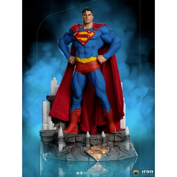 Soška Iron Studios Superman Unleashed Deluxe - DC Comics- Art Scale 1/10 26 cm - Sochy a sošky - Obrázek 3DE0000L01