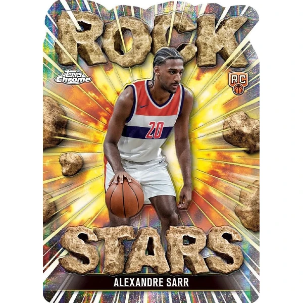 Basketbalové karty Topps 2025 - Chrome Basketbal Mega Box - Basketbalové karty - Obrázek 3GEE000K01