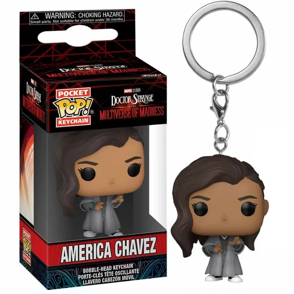 Funko POP! Keychain: DSMM - America Chavez - Klíčenky - Hlavní obrázek