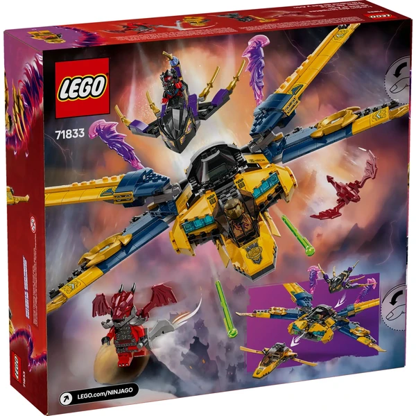 LEGO Ninjago 71833 Ras, Arin a superbouřkové letadlo - LEGO - Obrázek 3OSE000J01