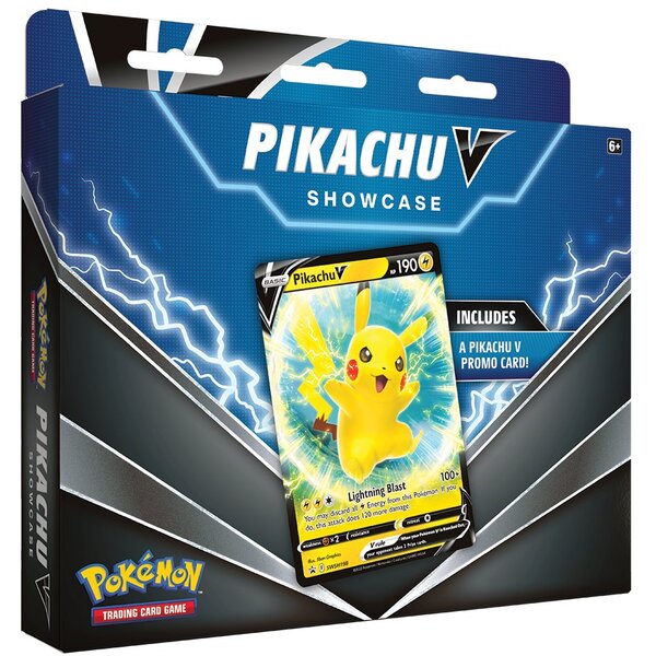 Pokémon tcg: pikachu v showcase box