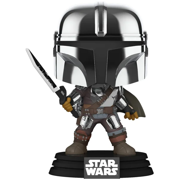 Funko POP! #491 Star Wars: The Mandalorian - Mando with Dark Saber (GITD) (Special Edition) - Funko POP! - Obrázek 3UVW600301