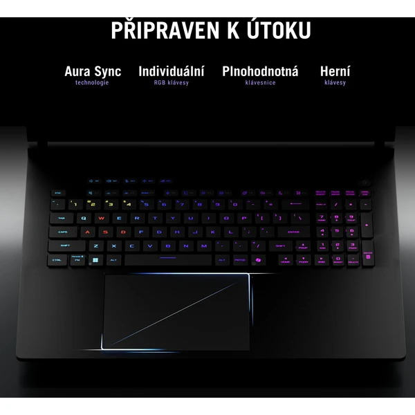 ASUS ROG Strix Scar 18 G835 (G835LX-NEBULA007X) černý - Notebooky - Obrázek 3a6cbb0bb0584d9c815f9033774c0af0