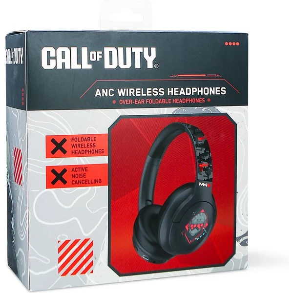 OTL bezdrátová náhlavní sluchátka ANC Call of Duty Modern Warfare 3 černé - Sluchátka - Obrázek 4147000701