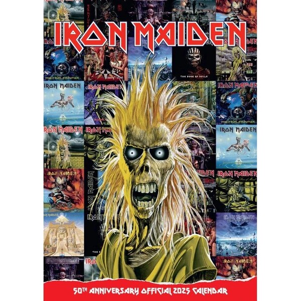 Kalendář Iron Maiden 2025