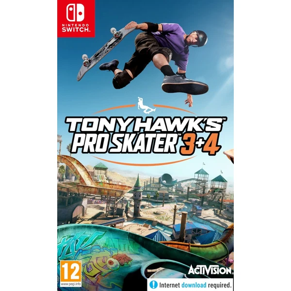 Tony Hawk’s Pro Skater 3 + 4 (Code in Box) (Switch) - Hry pro Nintendo Switch - Hlavní obrázek