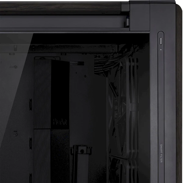 ASUS PROART PA602 Wood TG černá - Počítačové skříně - Obrázek 43VD000L01