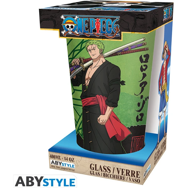 Sklenice Abysse Corp One Piece - Zorro 400 ml - Sklenice - Obrázek 43ZD000P01