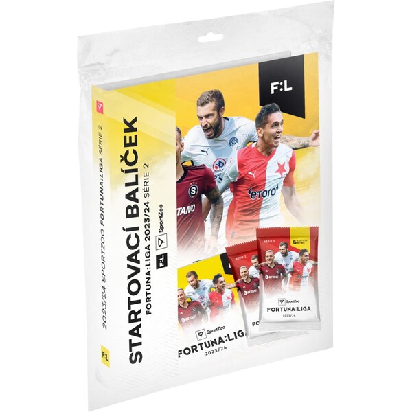 Levně Fotbalové karty SportZoo Starter pack FORTUNA:liga 2023/24 - 2. série