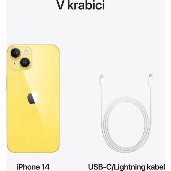 Apple iPhone 14 512GB žlutý - Mobilní telefony - Obrázek 47RL100501