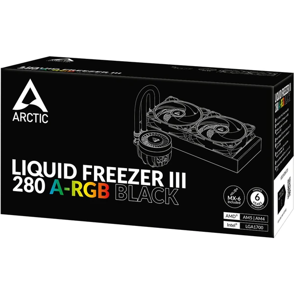 ARCTIC Liquid Freezer III - 280 A-RGB černý - Chladiče - Obrázek 4CV4000L01