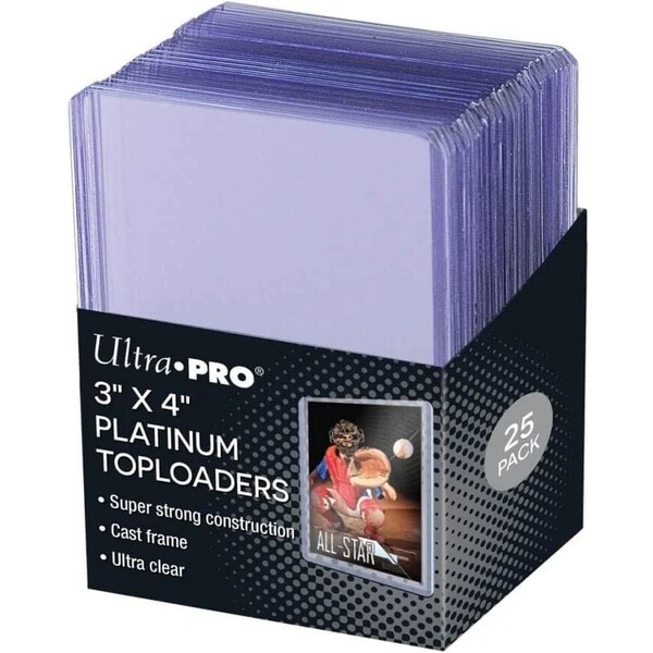 Levně UP Ultra Clear Platinum Toploader 3" X 4" (25 ks)