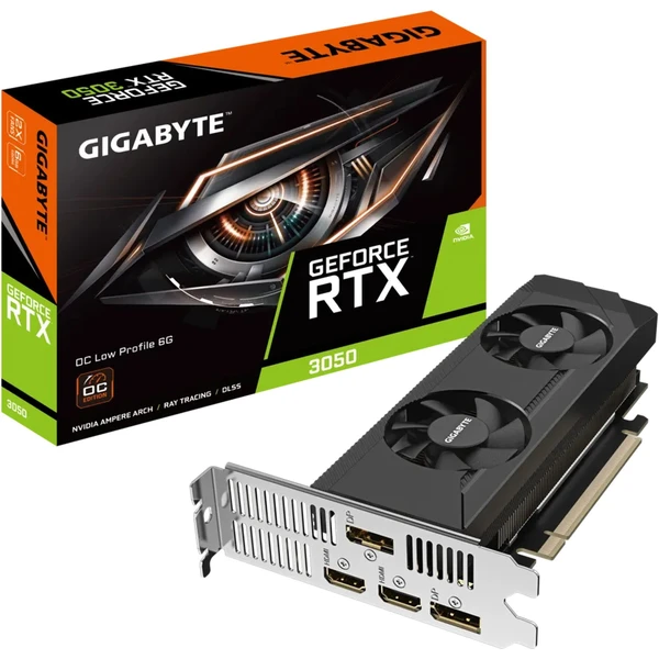 GIGABYTE NVIDIA GeForce RTX 3050 OC Low Profile 6GB - Grafické karty - Obrázek 4ES6000L01