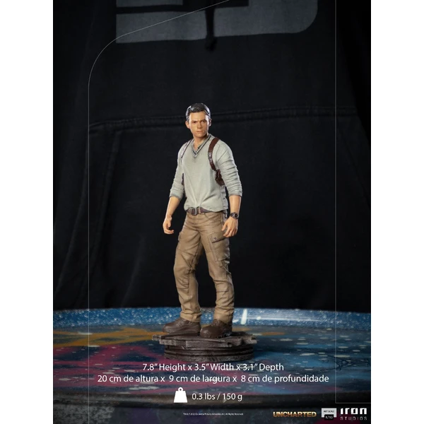 Soška Iron Studios Nathan Drake - Uncharted Movie - Art Scale 1/10 20 cm - Sochy a sošky - Obrázek 4GE0000L01