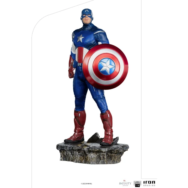Soška Iron Studios Captain America Battle of NY - The Infinity Saga - BDS Art Scale 1/10 23 cm - Sochy a sošky - Hlavní obrázek