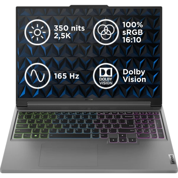 Lenovo Legion Slim 5 16AHP9 (83DH001XCK) šedý - Notebooky - Hlavní obrázek