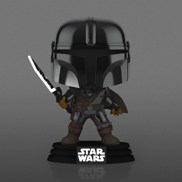 Funko POP! #491 Star Wars: The Mandalorian - Mando with Dark Saber (GITD) (Special Edition) - Funko POP! - Obrázek 4UVW600301