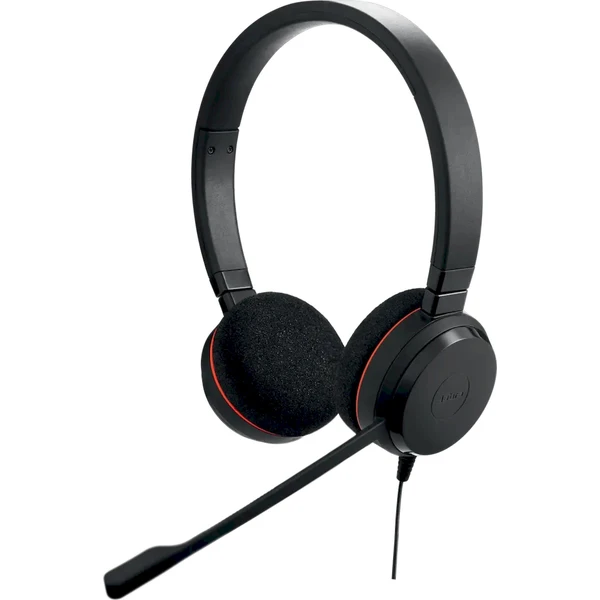 Jabra Evolve 20 USB C/A UC Stereo sluchátka černá - Sluchátka - Obrázek 514Q000K01